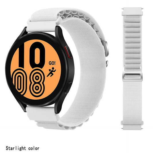 Correia Desportiva Alpina para Universal 22mm - Branco