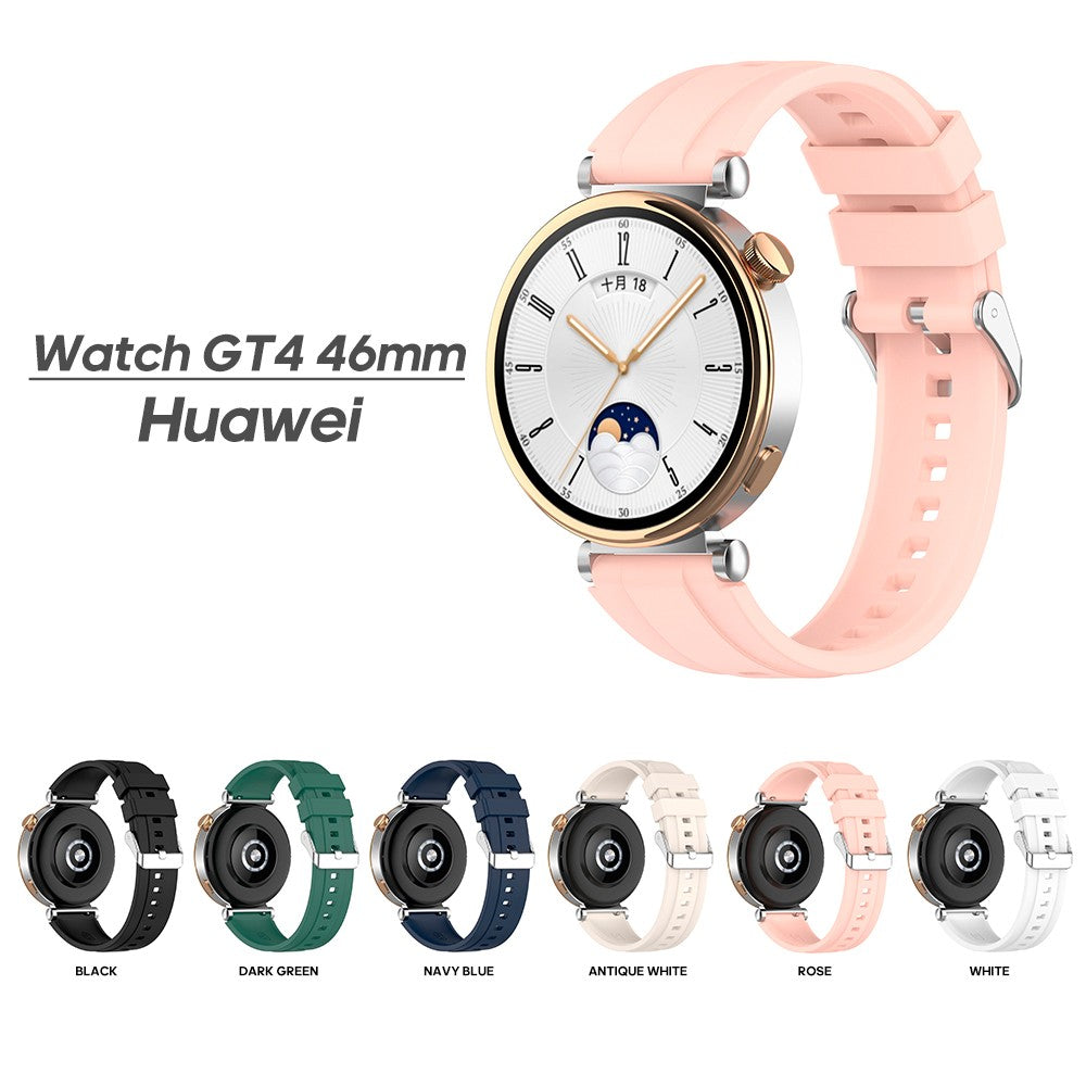 Correia de Silicone Huawei Watch GT 4 46MM - Preto