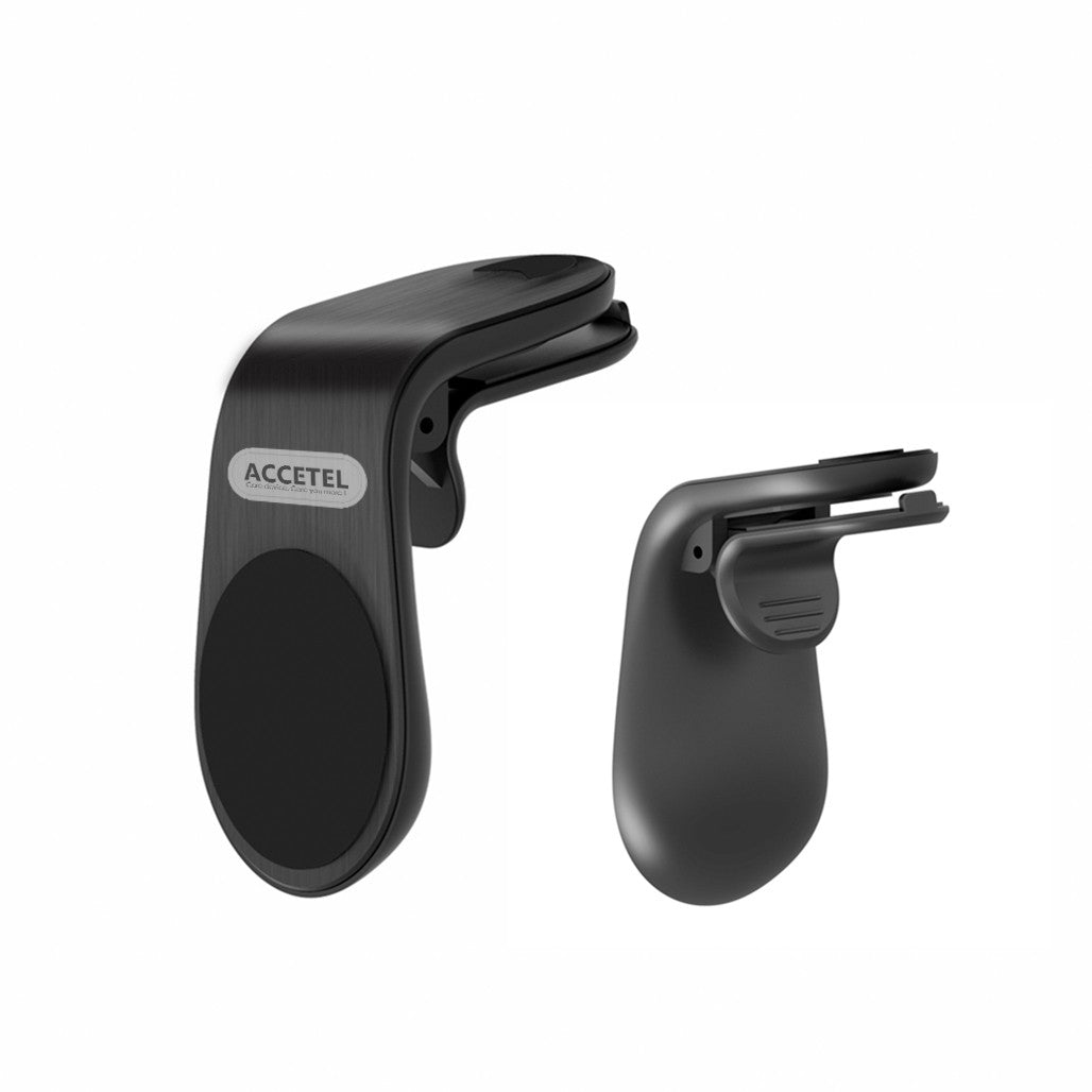 Suporte de Telefone para Carro Saída de Ar com Suporte Magnético - Preto - Default Title