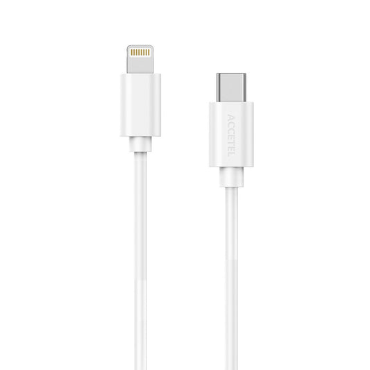 PD Cabo de Carregamento Rápido 30W Tipo-C para Lightning (1M) Branco - Default Title