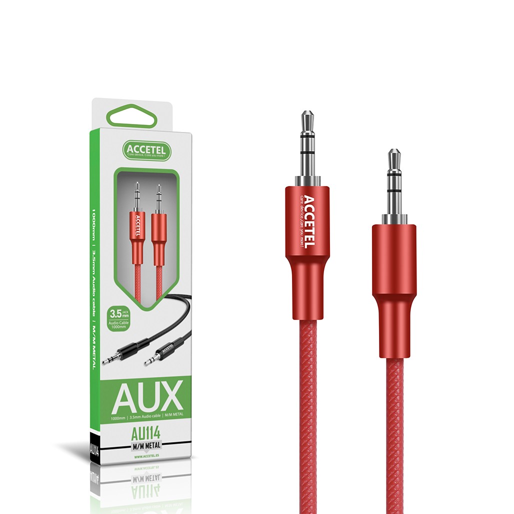 Cabo de Áudio com Conector 3.5mm M/M