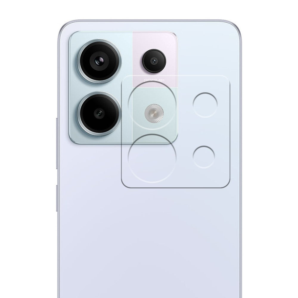Protetor de Vidro de Lente Câmera HD 9H Xiaomi Redmi Note 13 Pro 5G / Poco X6 5G