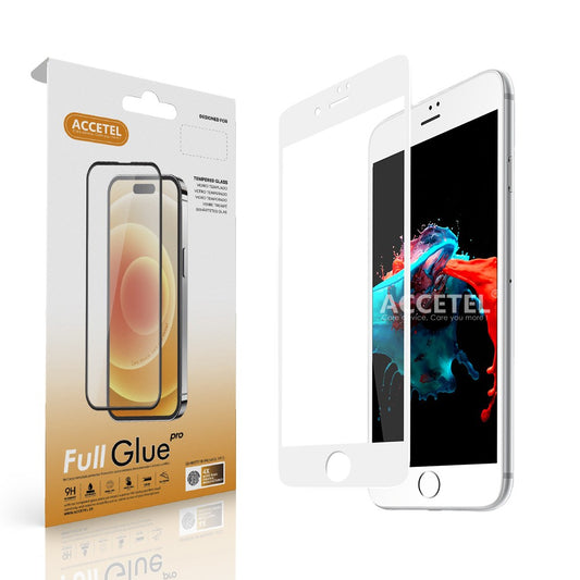 Vidro 2D Completo - iPhone 7 / iPhone 8 - Branco