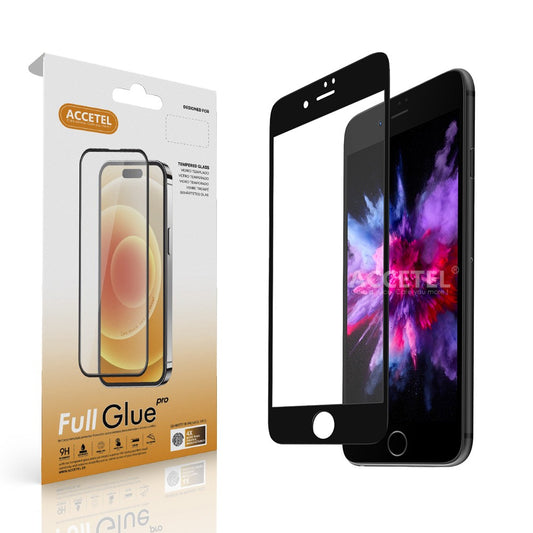Vidro 2D Completo - iPhone 7 / iPhone 8 - Preto