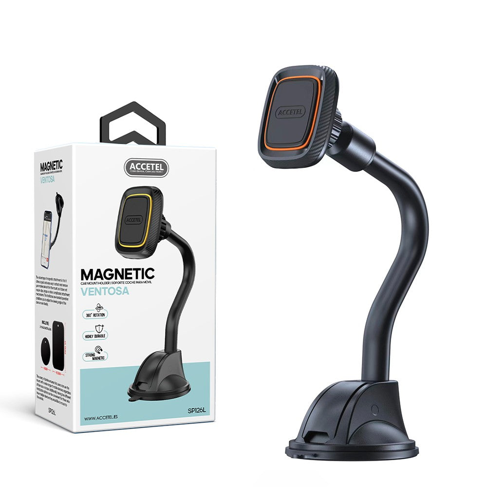 Suporte Magnético Universal para Ventosas - Preto