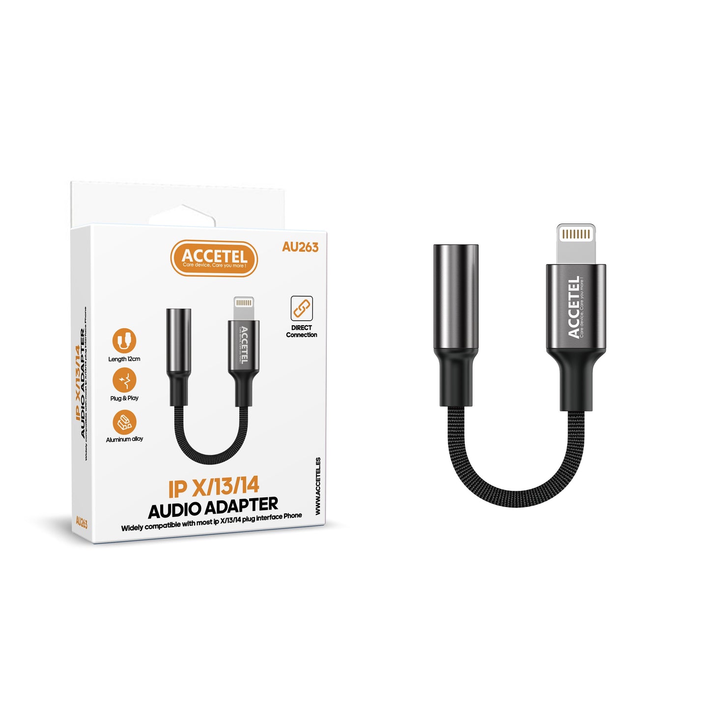 Adaptador Lightning para tomada de 3.5mm
