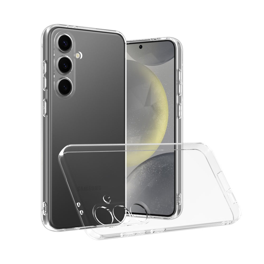 Silicone Transparente 2.0 TPU - Samsung Galaxy S24 FE (Proteção de Lente)
