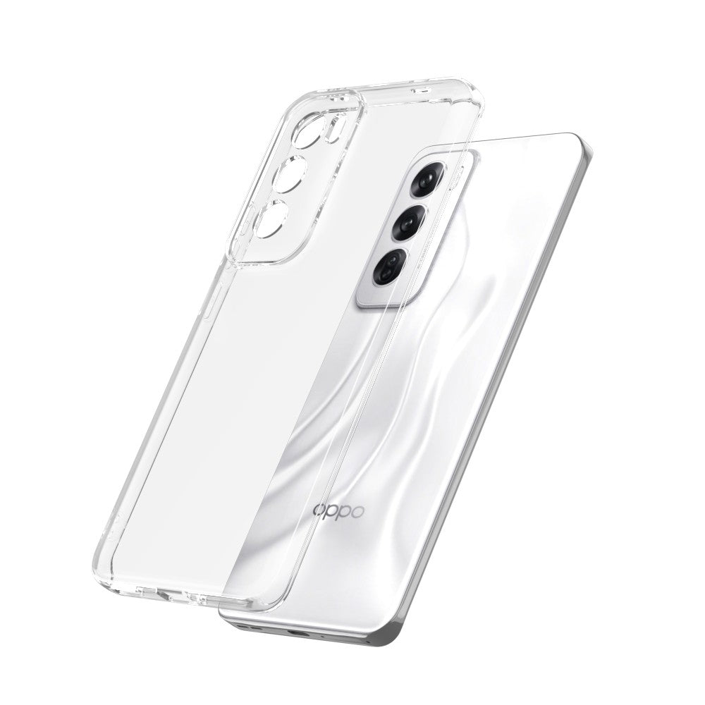 Silicone Transparente 2.0 TPU - Oppo Reno12 5G (Proteção de Lente)