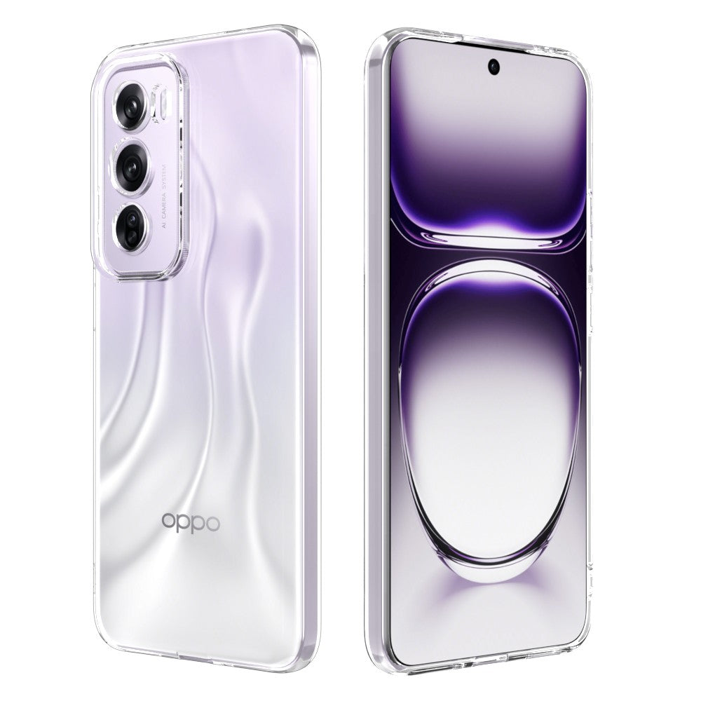 Silicone Transparente 2.0 TPU - Oppo Reno12 Pro 5G (Proteção de Lente)