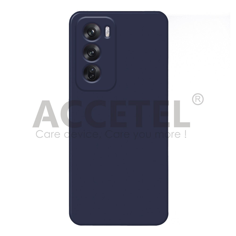 Capa Jelly Pro - Oppo Reno12 Pro 5G (Proteção de Lente) - Azul Marinho
