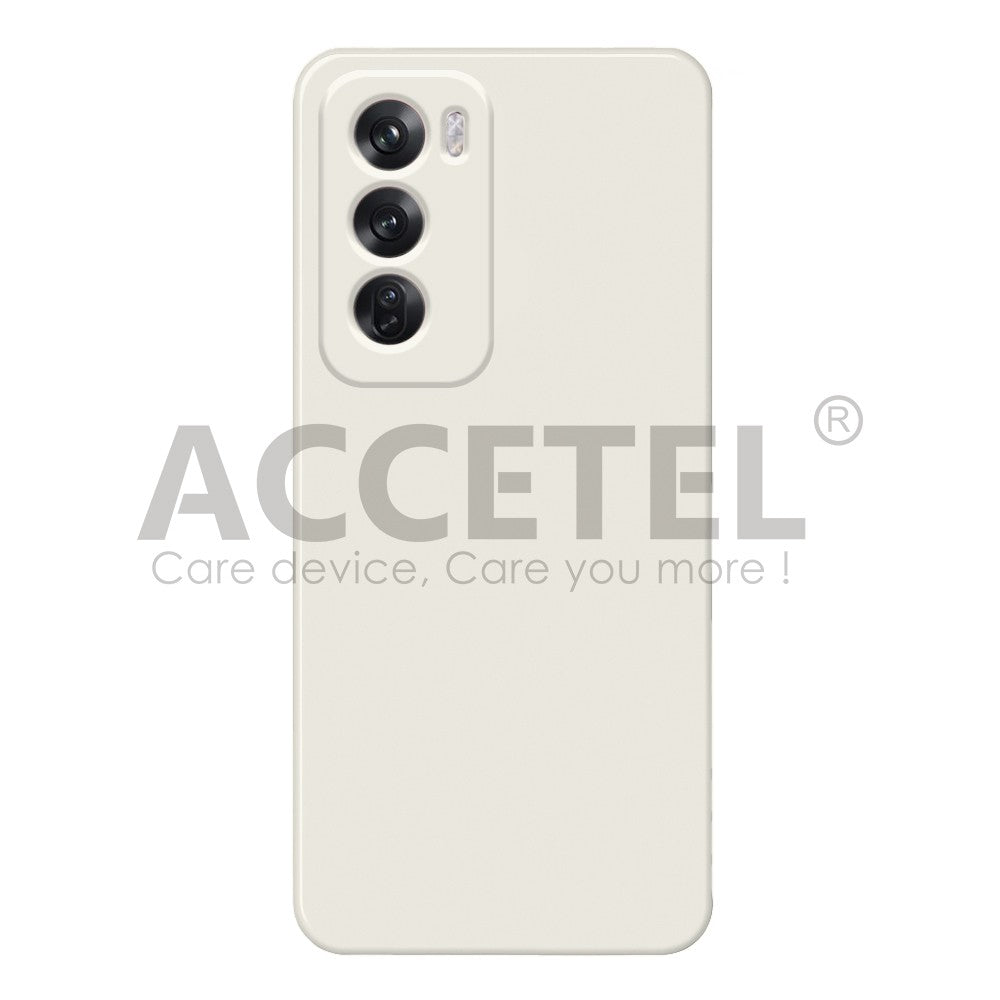 Capa Jelly Pro - Oppo Reno12 Pro 5G (Proteção de Lente) - Branco Antigo