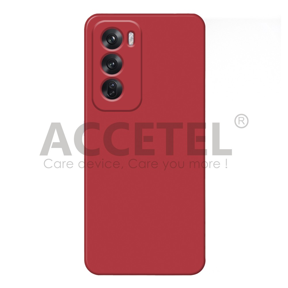 Capa Jelly Pro - Oppo Reno12 Pro 5G (Proteção de Lente) - Vermelho