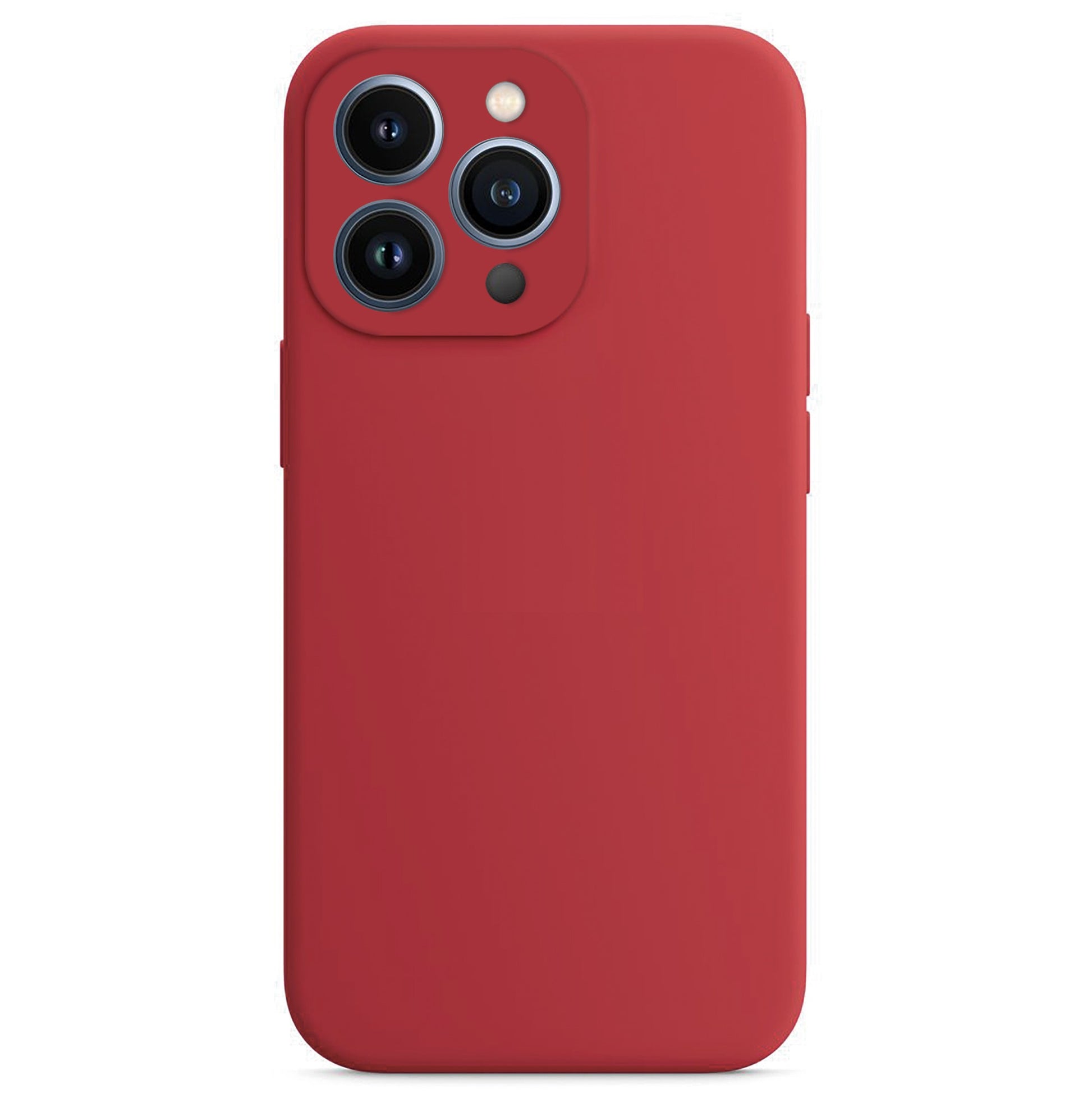 Capa Jelly Pro - iPhone 15 Pro Max 6.7" (Proteção de Lente) - Vermelho