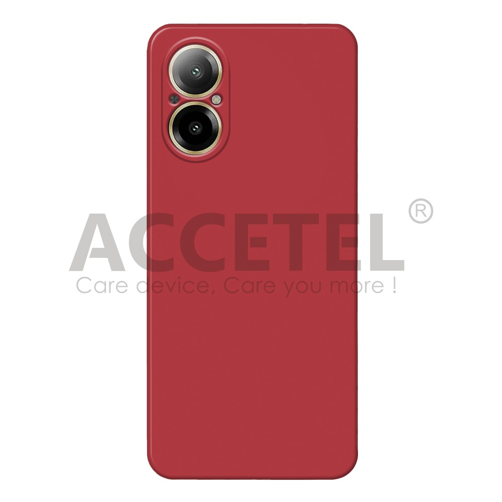 Capa Jelly Pro - Realme C67 (Proteção de Lente) - Vermelho