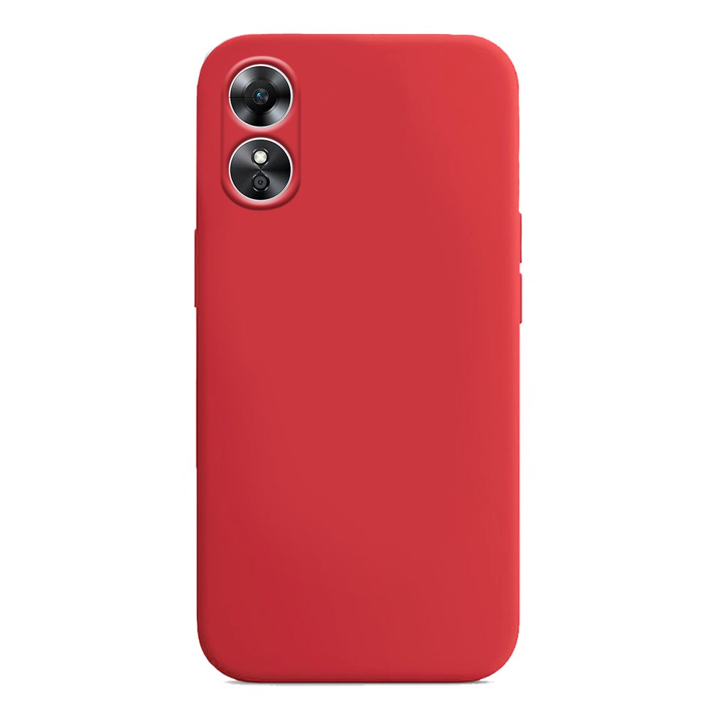 Capa Jelly Pro - Oppo A58 5G/A78 5G (Proteção de Lente) - Vermelho