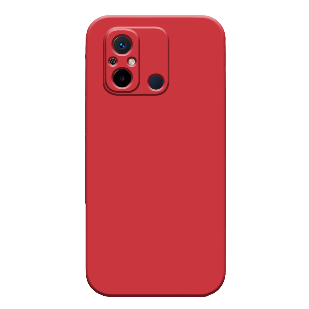 Capa Jelly Pro - Xiaomi Redmi 12C (Proteção de Lente) - Vermelho