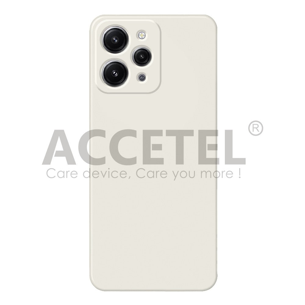 Capa Jelly Pro - Xiaomi Redmi 12 (Proteção de Lente) - Branco Antigo