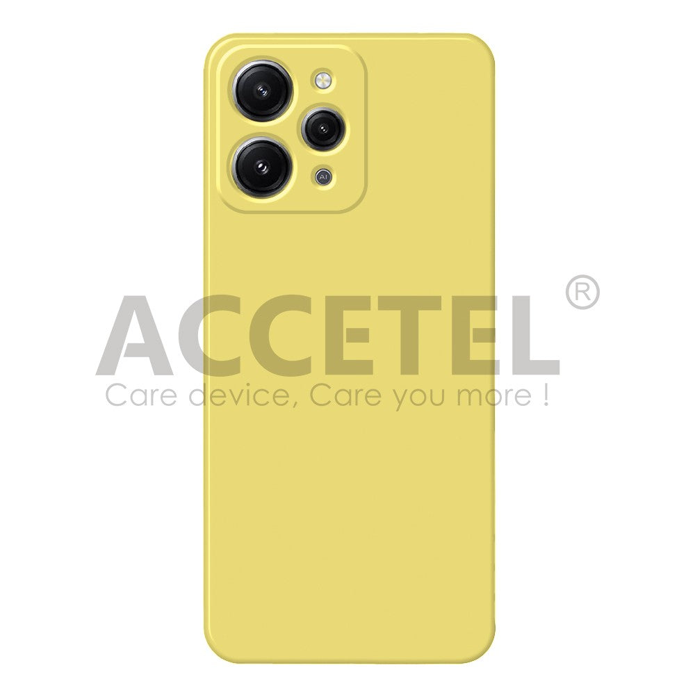 Capa Jelly Pro - Xiaomi Redmi 12 (Proteção de Lente) - Amarelo