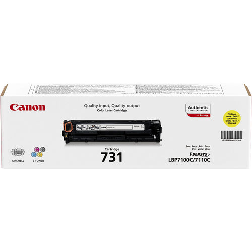 Toner original Canon 731 Amarelo