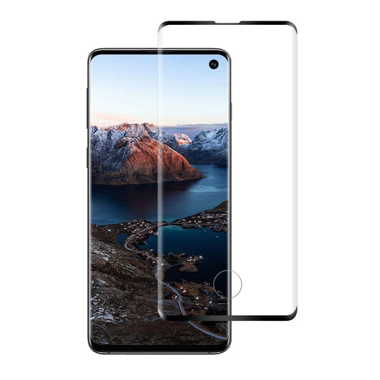 Película de Vidro Curvo Full Glue - Samsung Galaxy S10 Preto