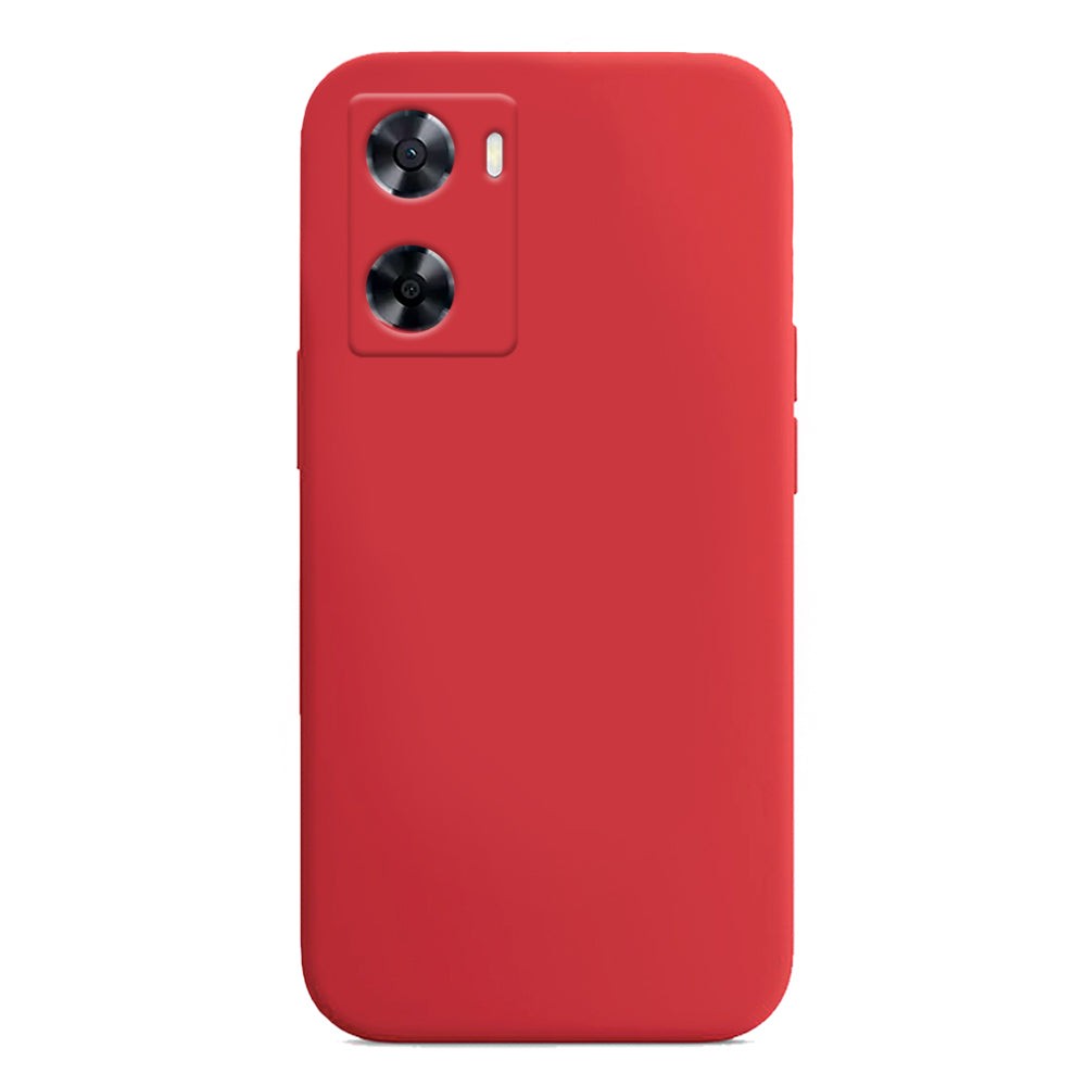Capa Jelly Pro - Oppo A57 4G / A57S (Proteção de Lente) - Vermelho