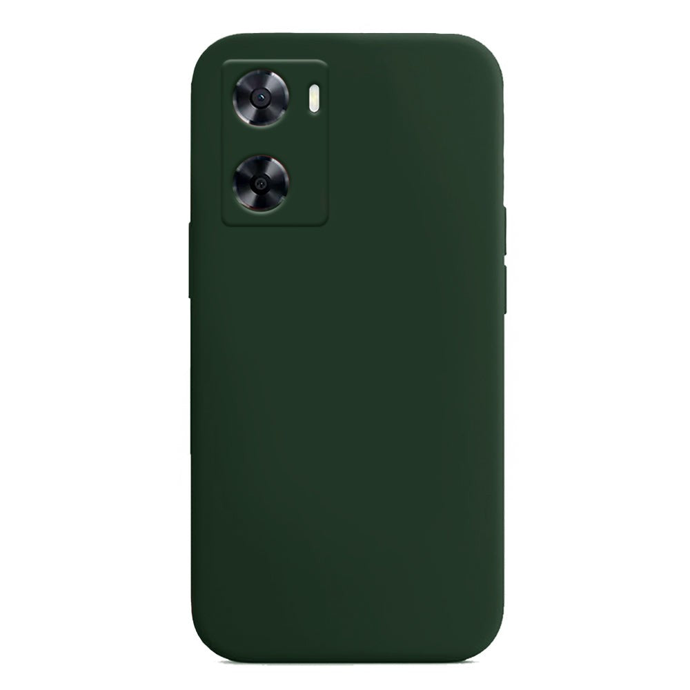Capa Jelly Pro - Oppo A57 4G / A57S (Proteção de Lente) - Noite Verde