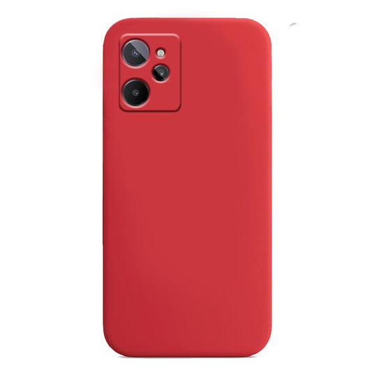 Capa Jelly Pro - Realme C31 (Proteção de Lente) - Vermelho