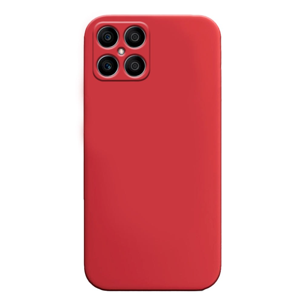 Capa Jelly Pro - Honor X8 (Proteção de Lente) - Vermelho