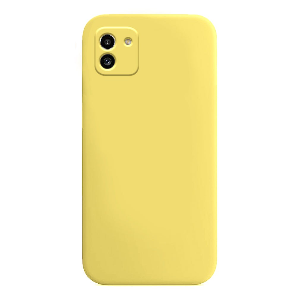 Capa Jelly Pro - Samsung Galaxy A03 (Proteção de Lente) - Amarelo