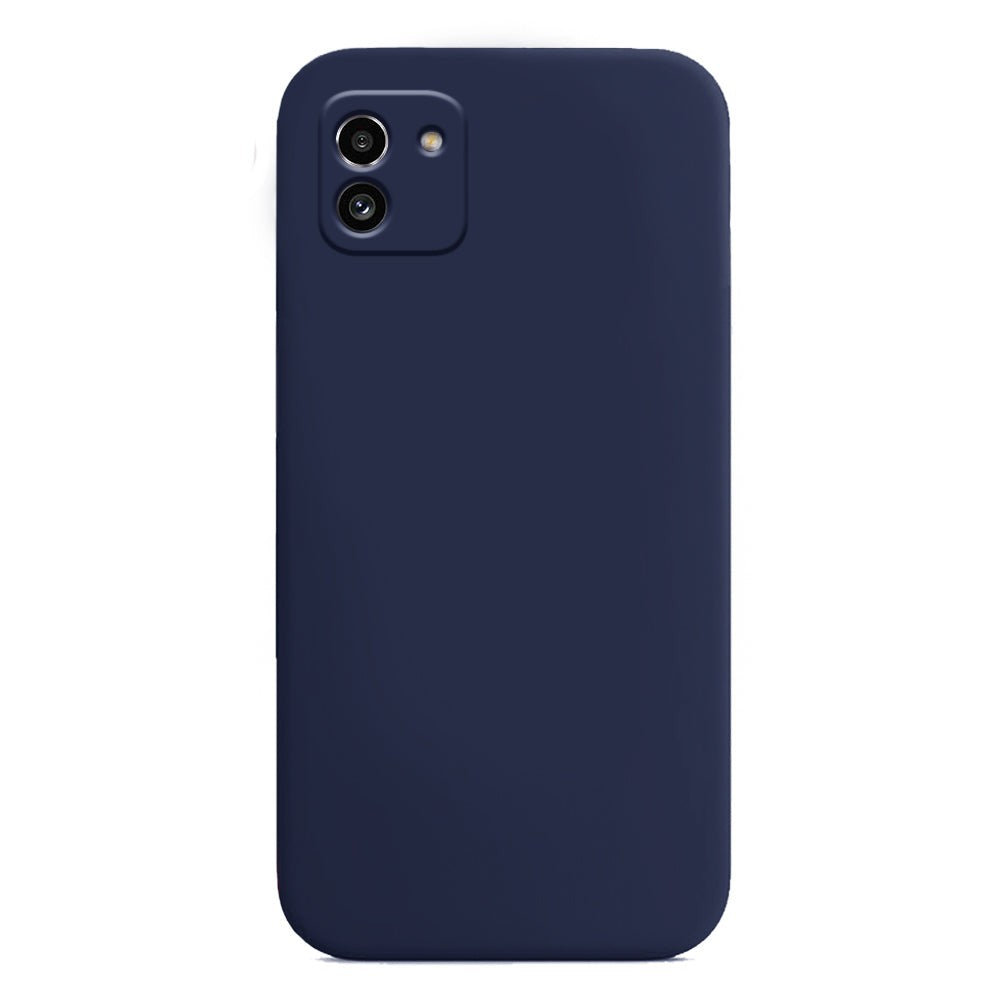 Capa Jelly Pro - Samsung Galaxy A03 (Proteção de Lente) - Azul Marinho