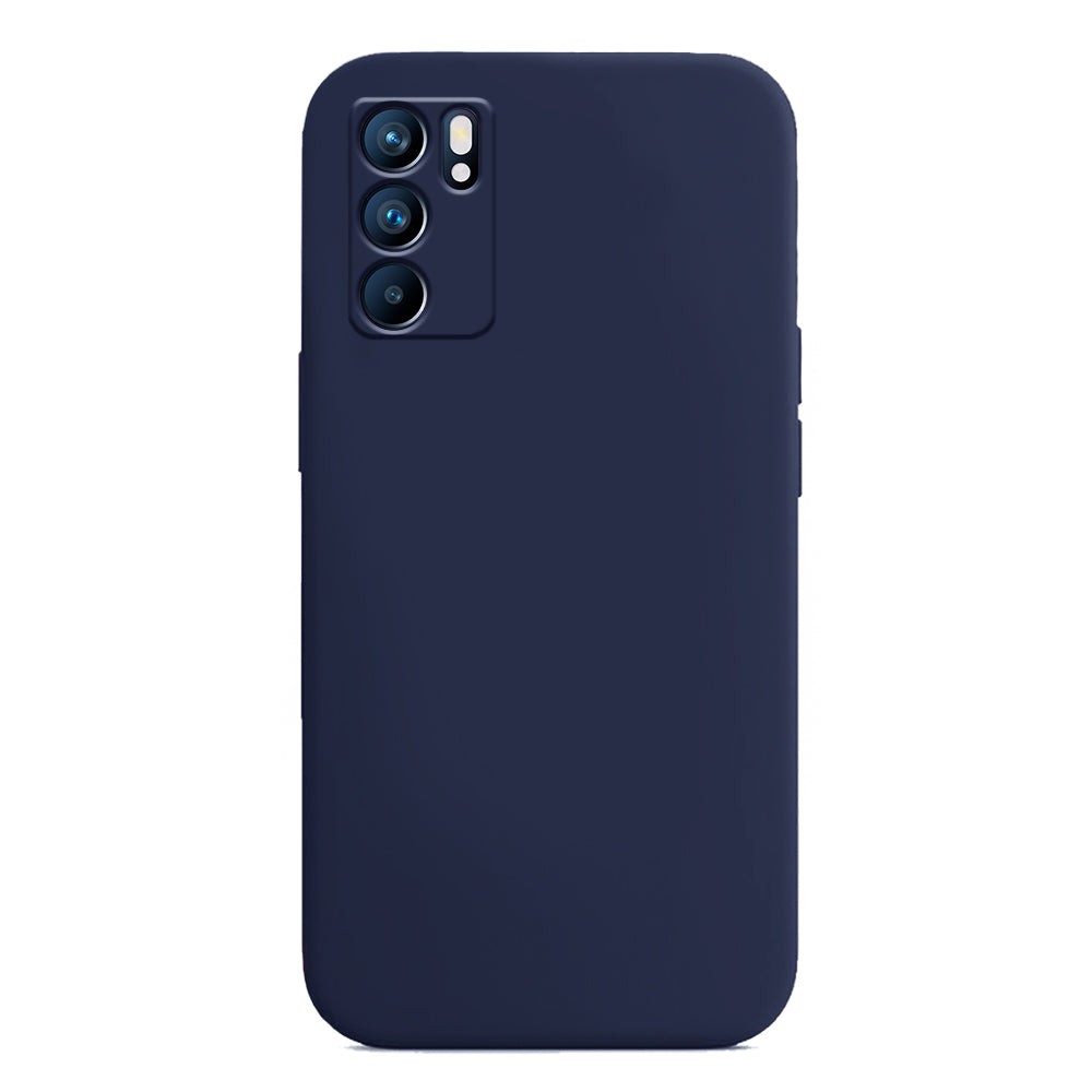 Capa Jelly Pro - Oppo Reno 6 5G (Proteção de Lente) - Azul Marinho