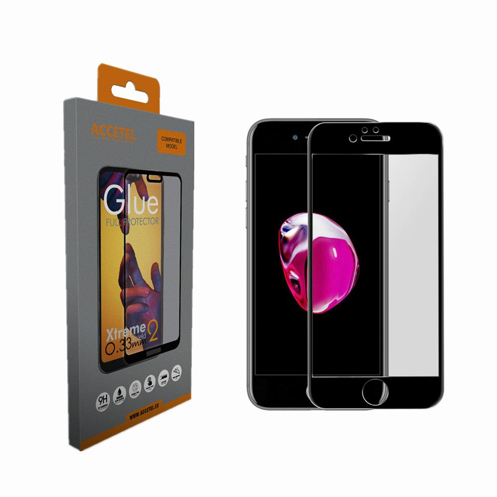 Película de Vidro 6D Full Glue iPhone 6G/6S Preto