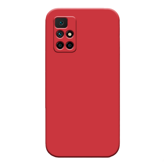 Capa Jelly Pro - Xiaomi Redmi 10 (Proteção de Lente) - Vermelho