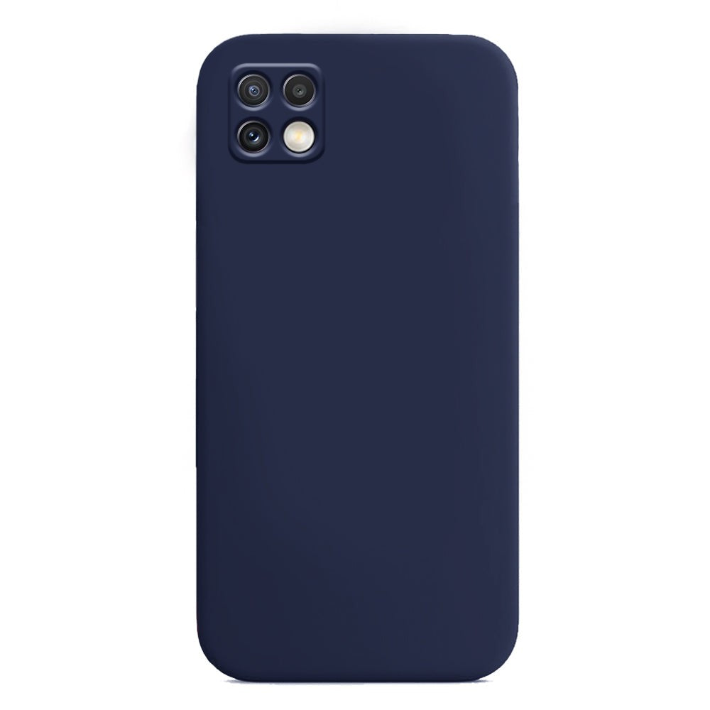 Capa Jelly Pro - Samsung Galaxy A22 5G (Proteção de Lente) - Azul Marinho