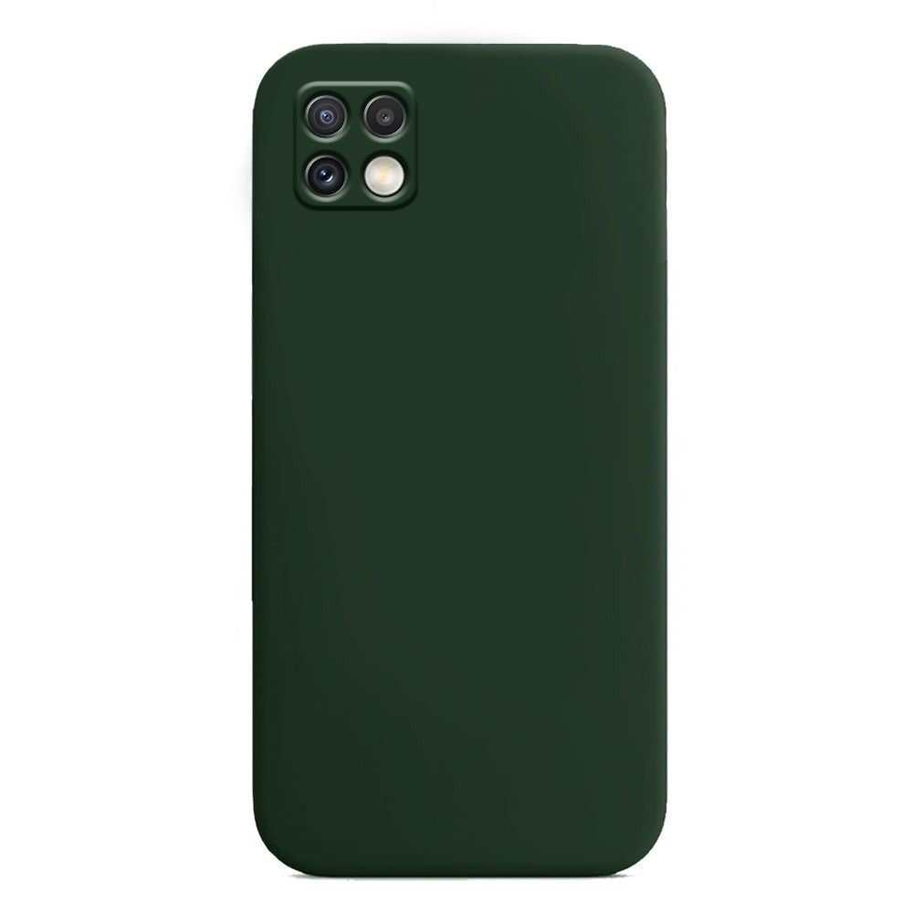 Capa Jelly Pro - Samsung Galaxy A22 5G (Proteção de Lente) - Noite Verde