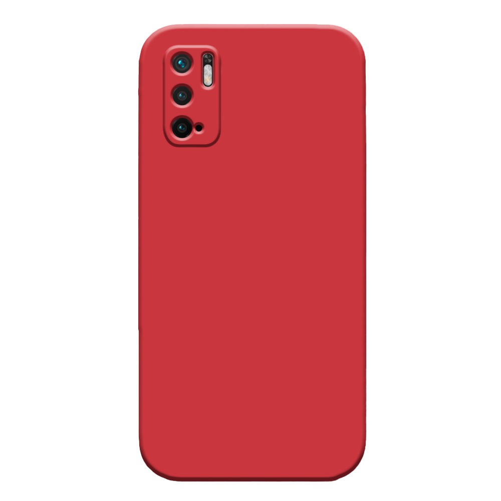 Capa Jelly Pro - Xiaomi Redmi Note 10 5G (Proteção de Lente) - Vermelho