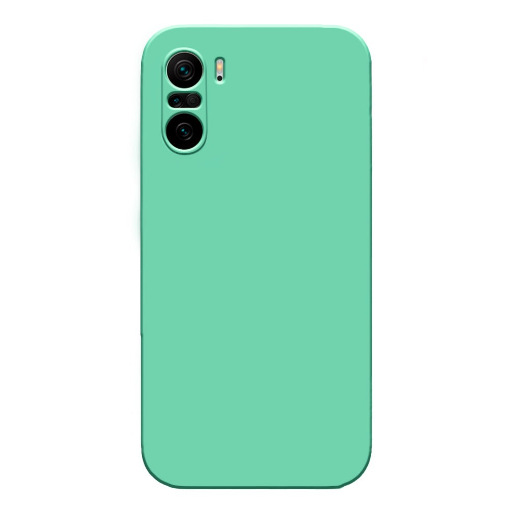 Capa Jelly Pro - Xiaomi Poco F3 / Mi 11i (Proteção de Lente) - Azul Turquesa