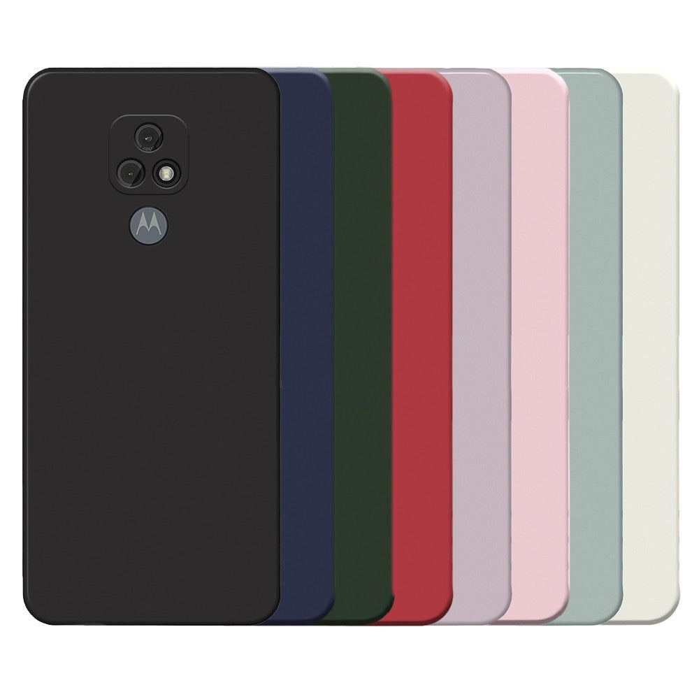 Capa Jelly Pro - Moto E7 (Proteção de Lente) - Vermelho