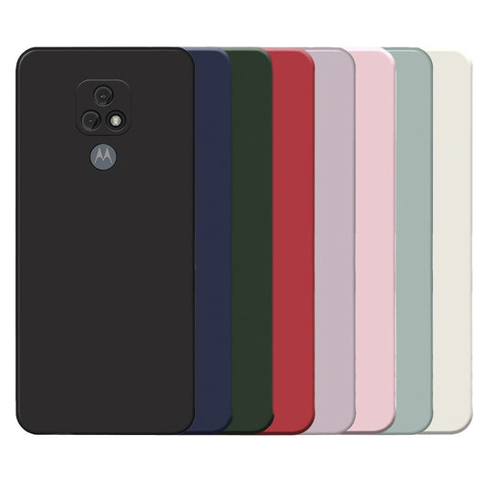 Capa Jelly Pro - Moto E7 (Proteção de Lente) - Vermelho