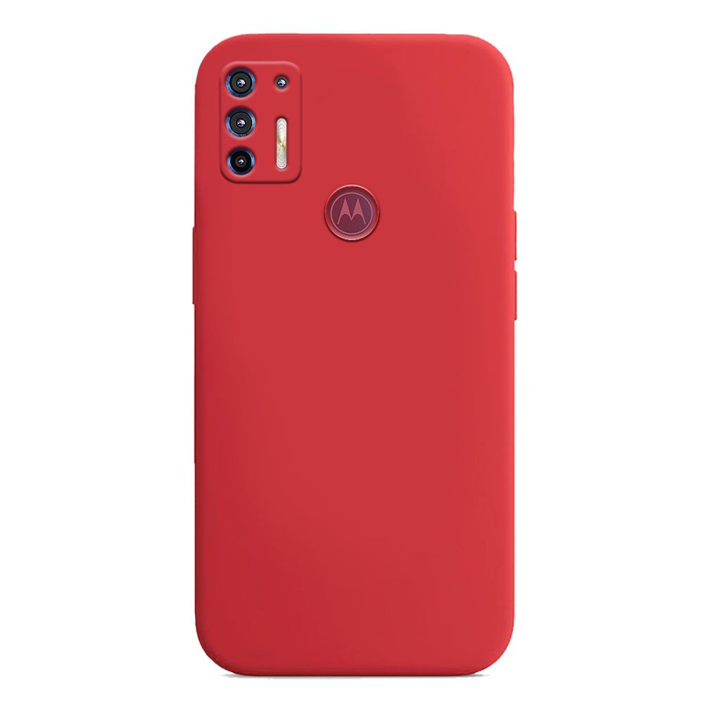 Capa Jelly Pro - Moto G9 Plus (Proteção de Lente) - Vermelho