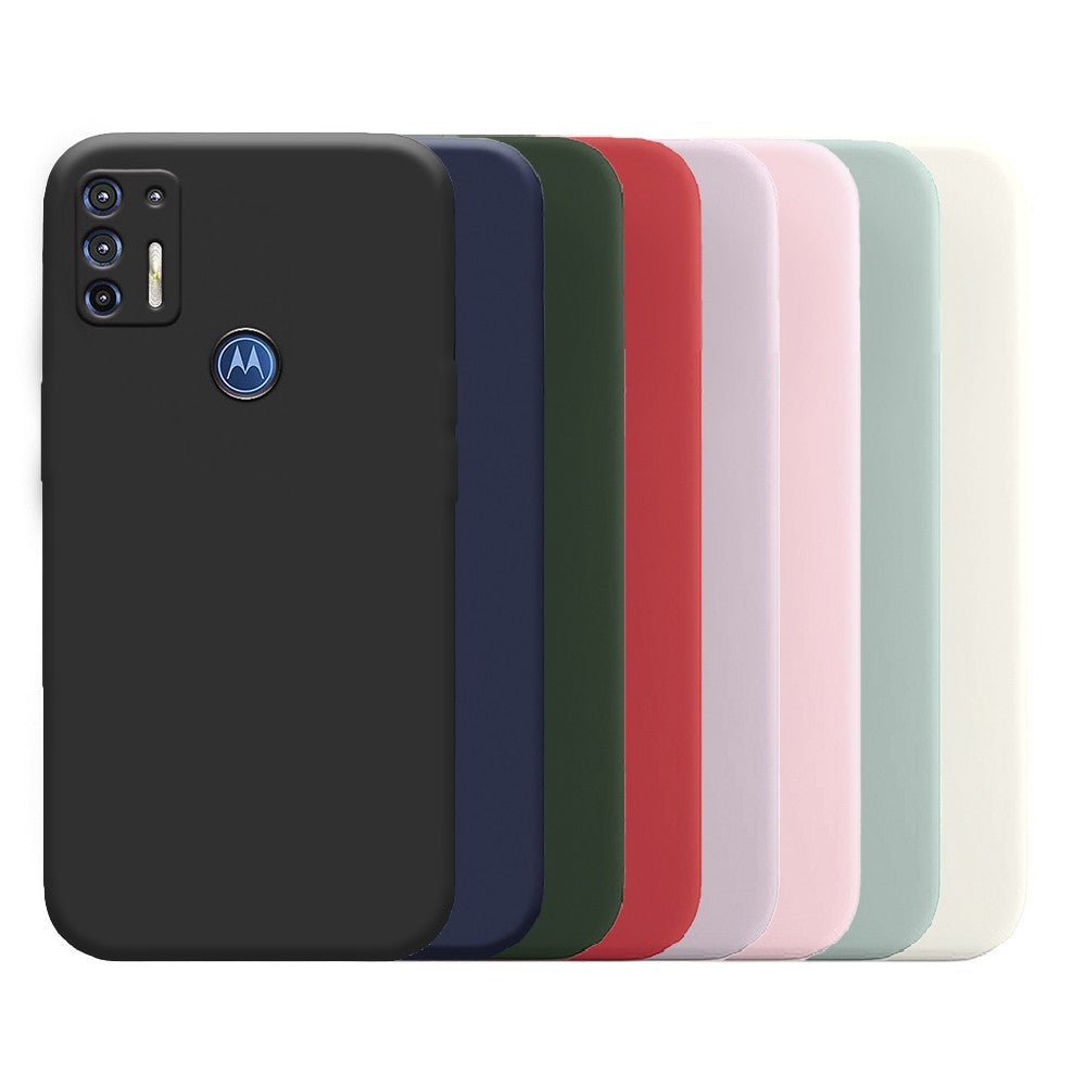 Capa Jelly Pro - Moto G9 Plus (Proteção de Lente) - Azul Turquesa