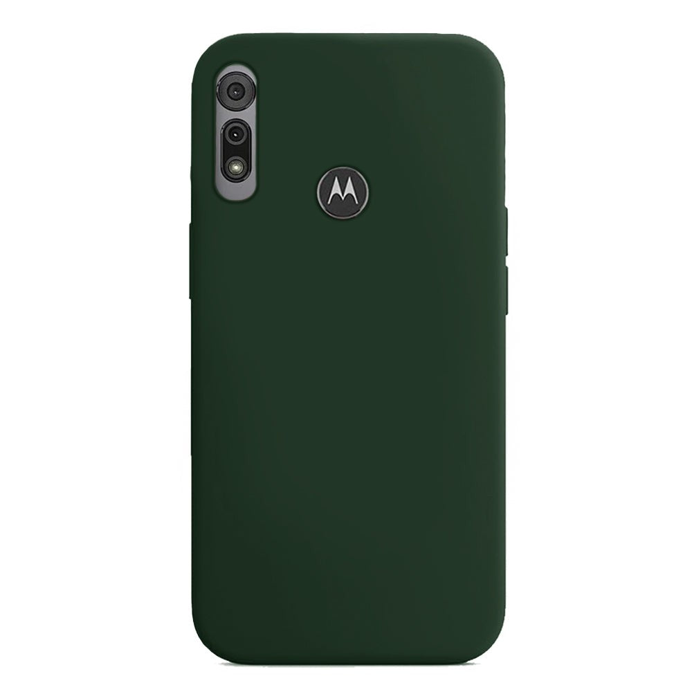 Capa Jelly Pro - Moto E6s (Proteção de Lente) - Noite Verde