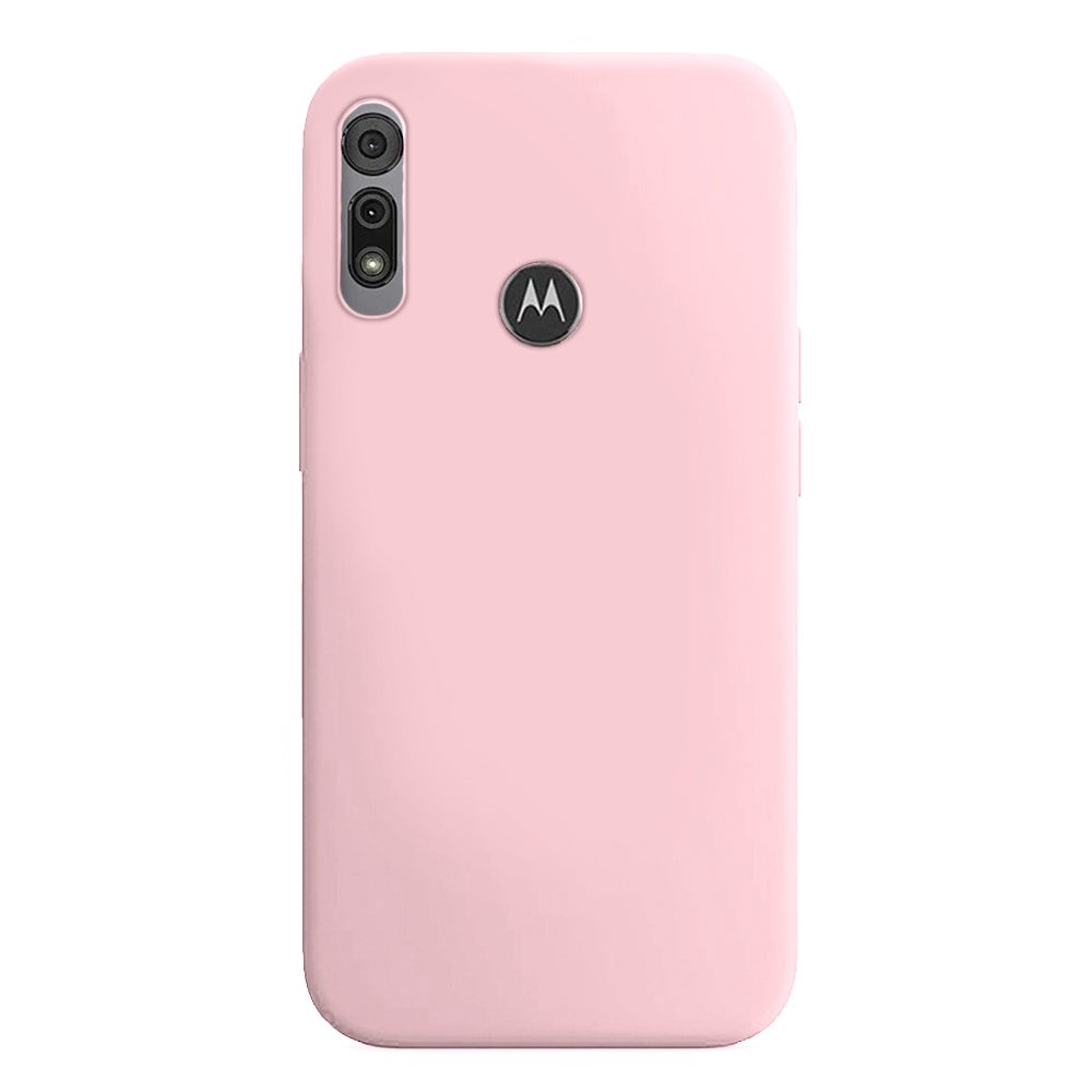 Capa Jelly Pro - Moto E6s (Proteção de Lente) - Rosa