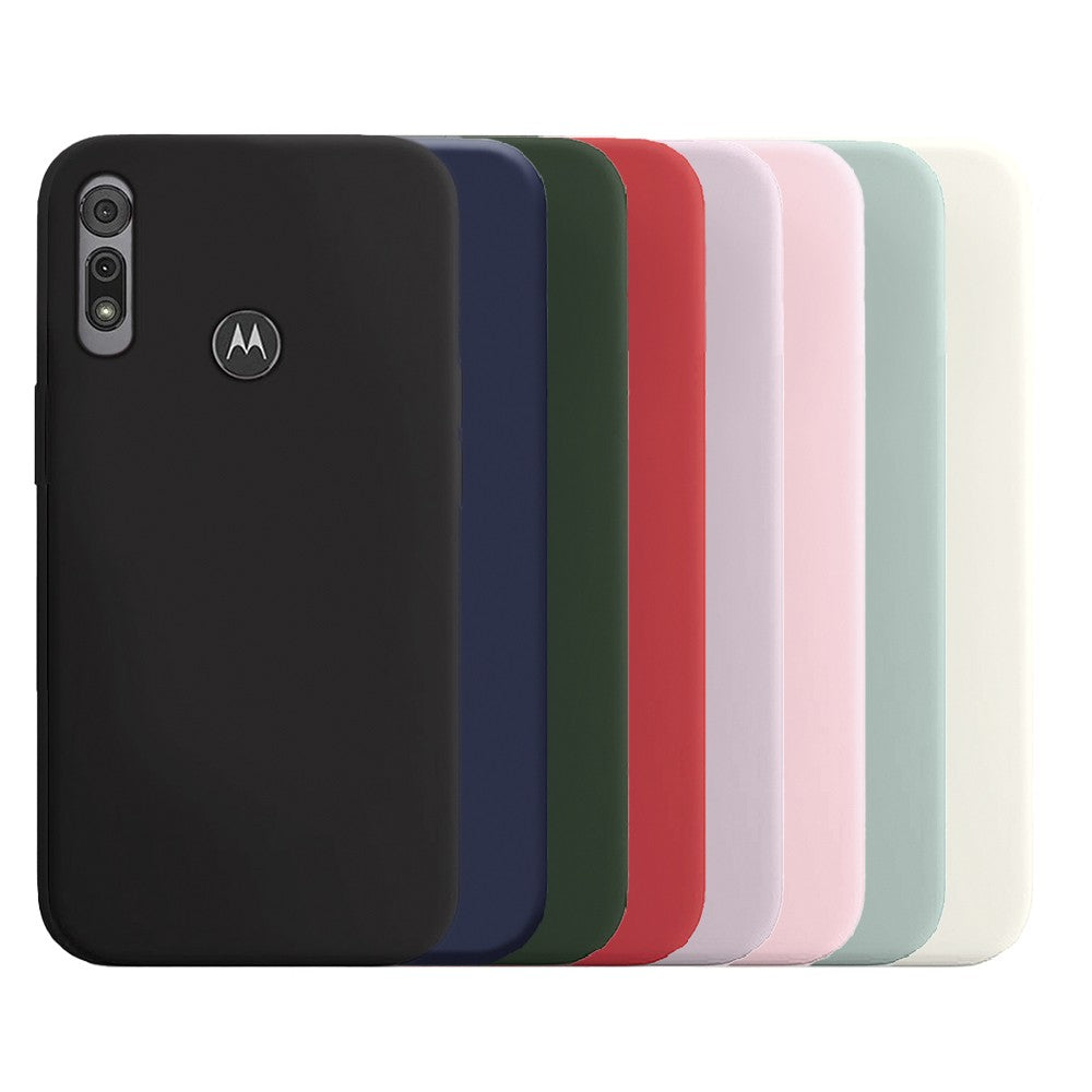 Capa Jelly Pro - Moto E6s (Proteção de Lente) - Azul Turquesa