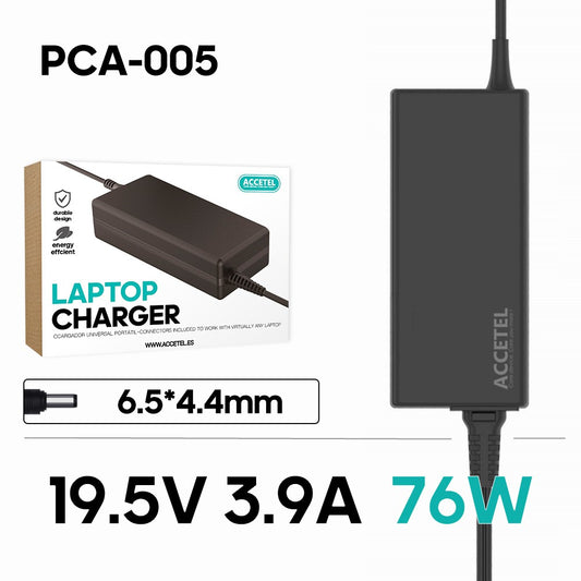 PCA-005 Carregador Portátil Sony 19.5V 3.9A 6.5*4.4mm 75W - Default Title
