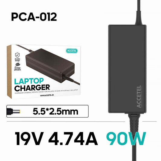 PCA-012 Carregador Portátil Asus 19V 4.74A 5.5*2.5mm 90W - Default Title
