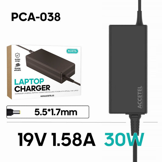 Carregador Portátil Dell 19V 1.58A 5.5*1.7mm 30W