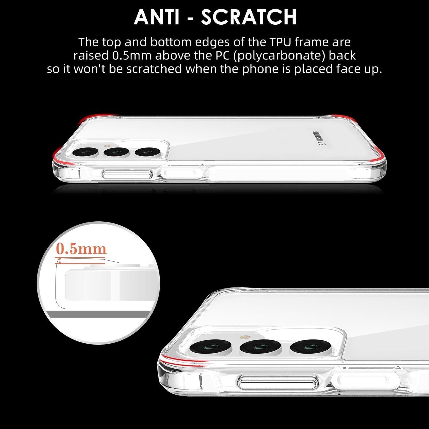 Capa Anti-Choque Reforçada - Samsung Galaxy A16 / A26 / A17