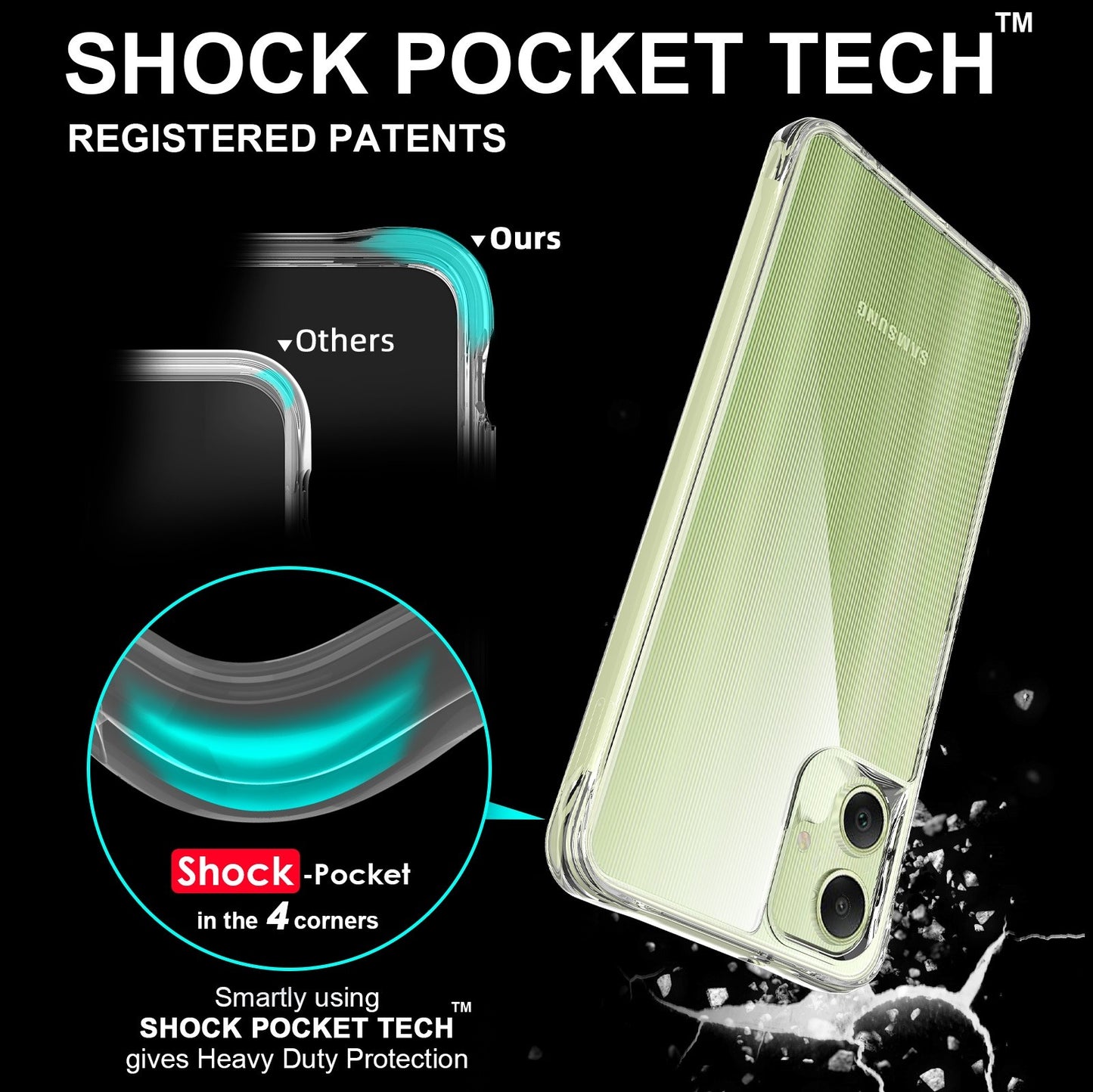Capa Anti-Choque Reforçada - Samsung Galaxy A06