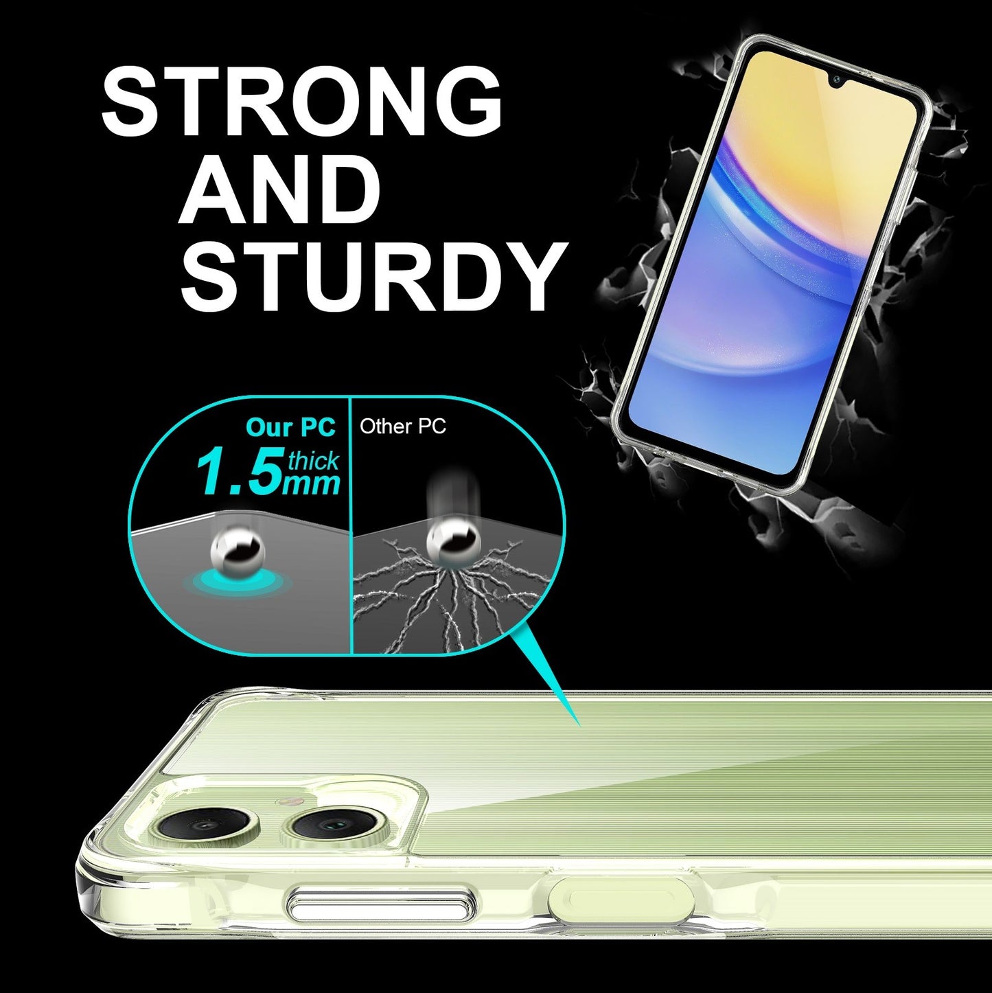 Capa Anti-Choque Reforçada - Samsung Galaxy A06
